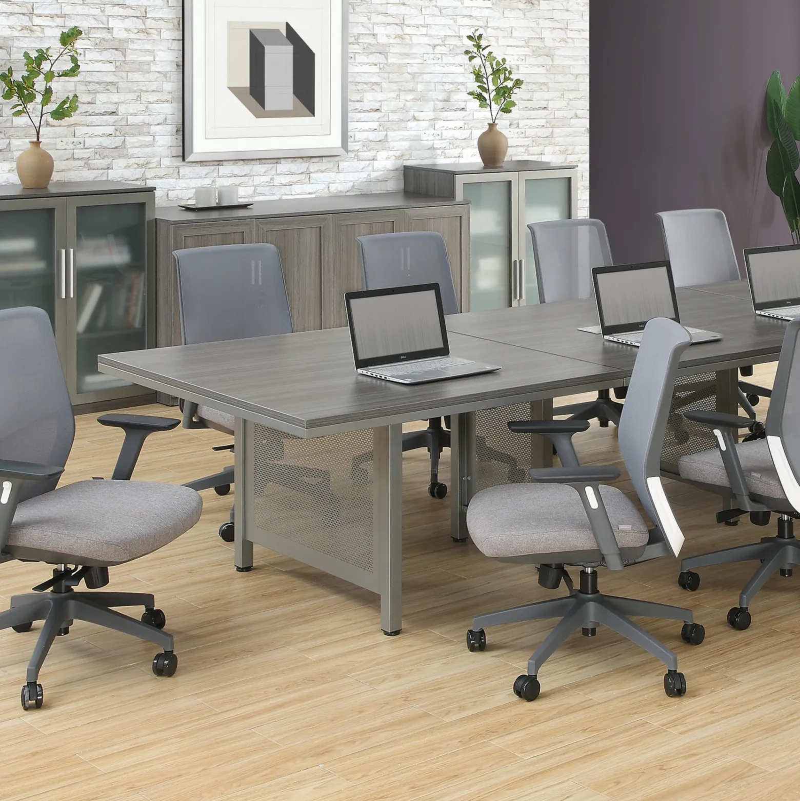 At Work Conference Table - 142"W x 47"D