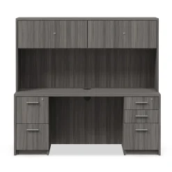 At Work Credenza and Hutch Set 71