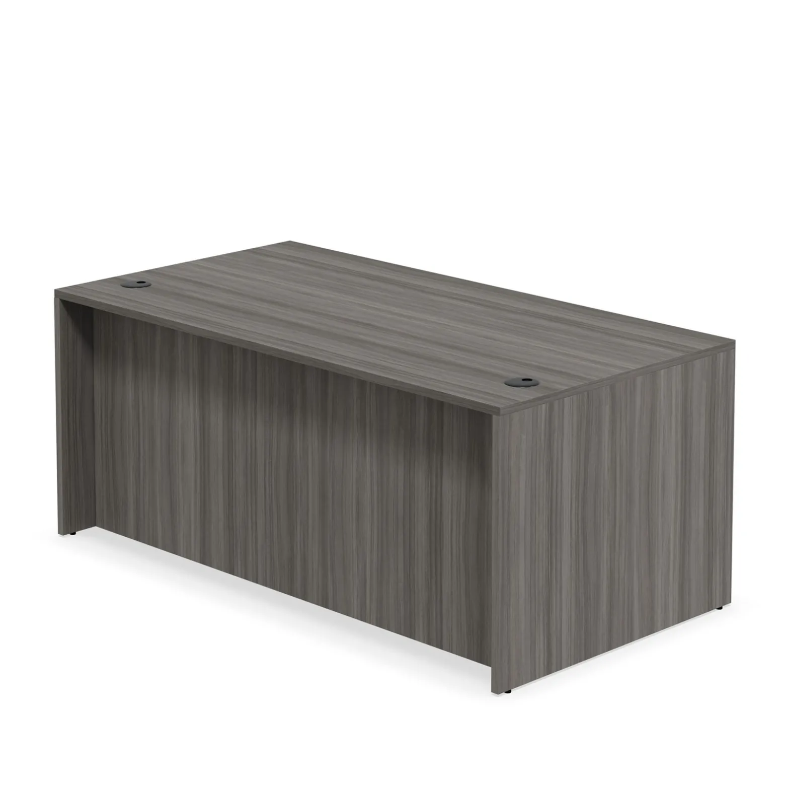 At Work Double Pedestal Desk - 66"W x 30"D