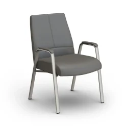 At Work Faux Leather Guest Chair