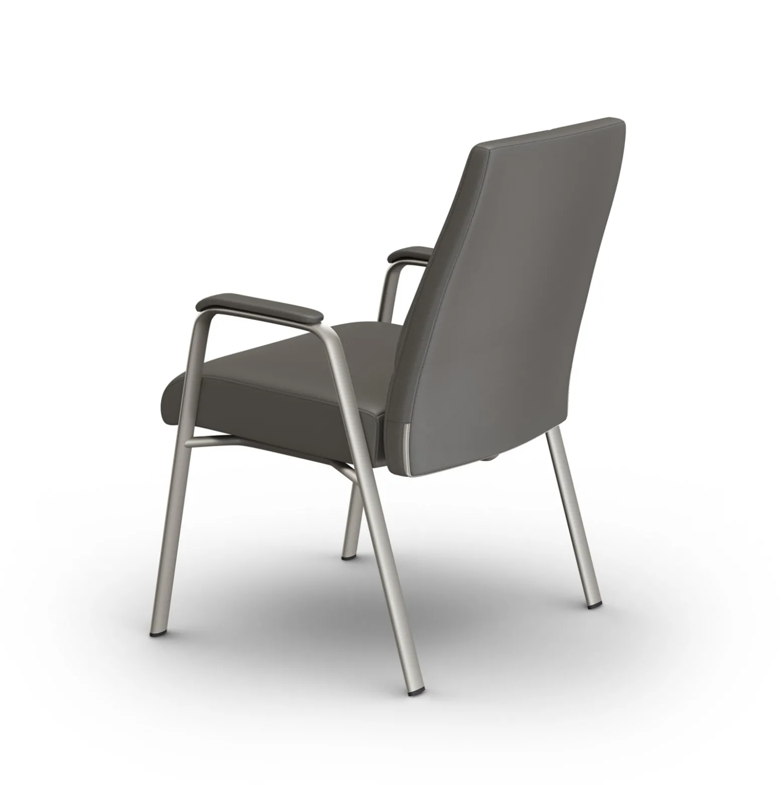 At Work Faux Leather Guest Chair