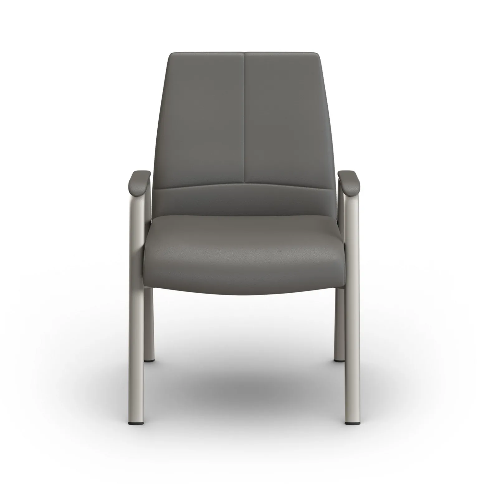 At Work Faux Leather Guest Chair