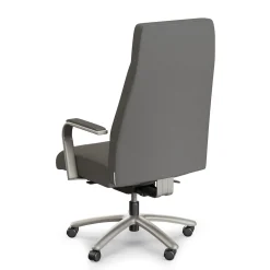At Work Faux Leather High-Back Executive Office Chair