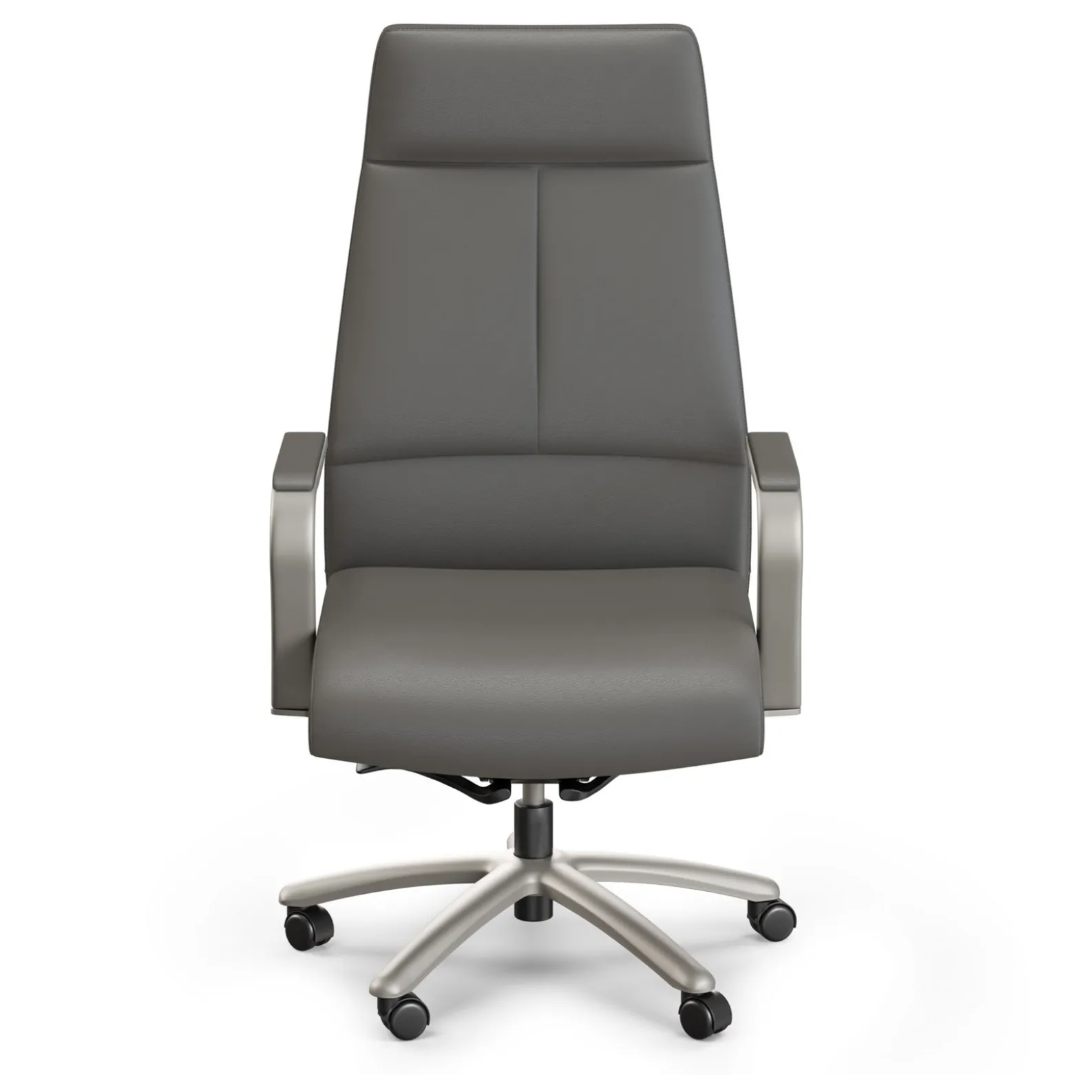 At Work Faux Leather High-Back Executive Office Chair