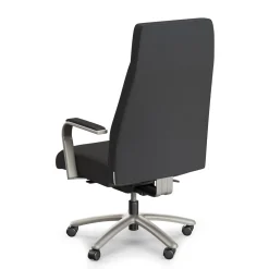 At Work Faux Leather High-Back Executive Office Chair