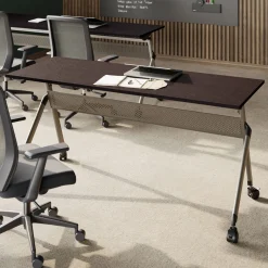 At Work Flip Top Training Table - 60"W x 24"D
