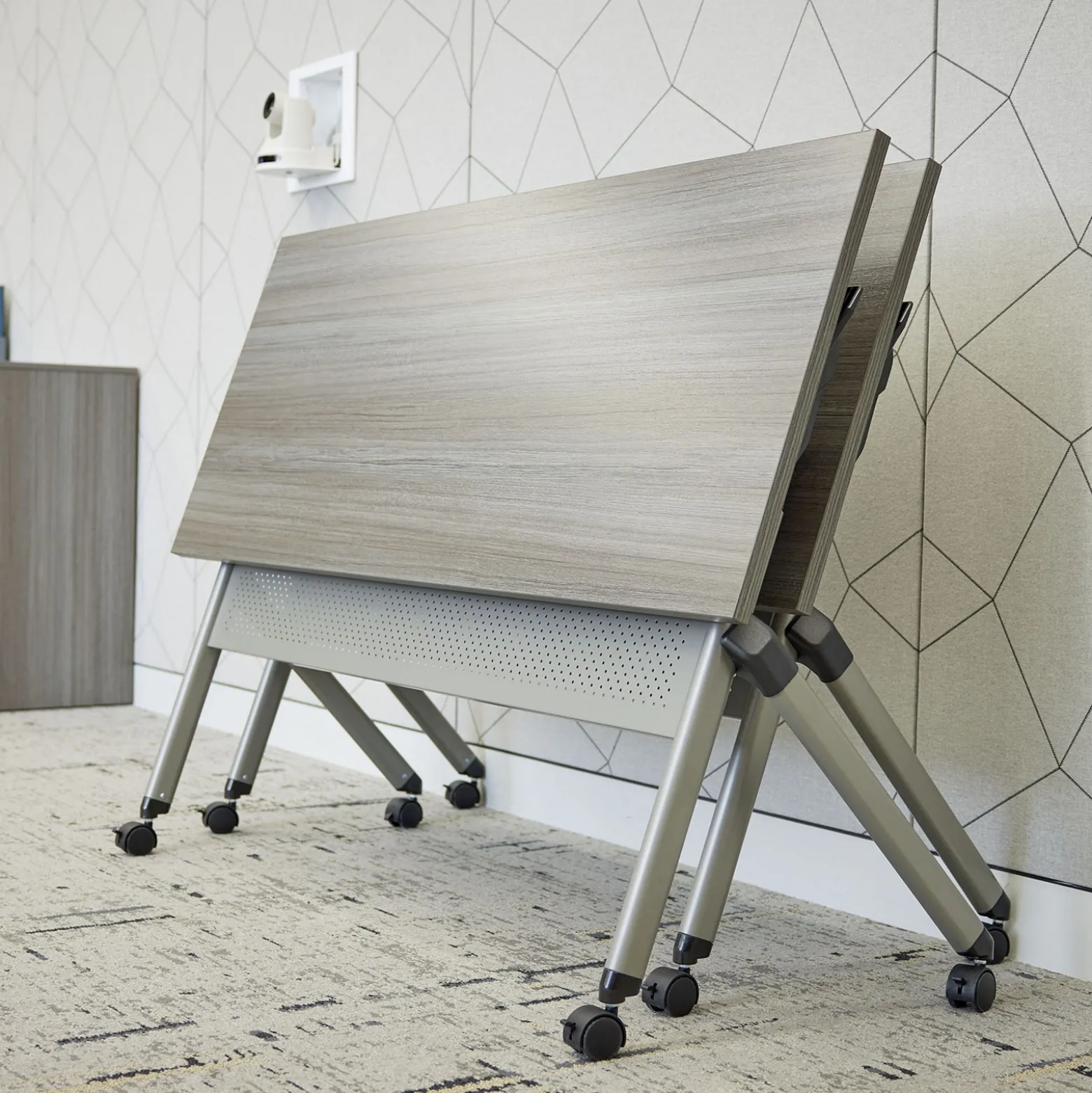 At Work Flip Top Training Table - 60"W x 24"D