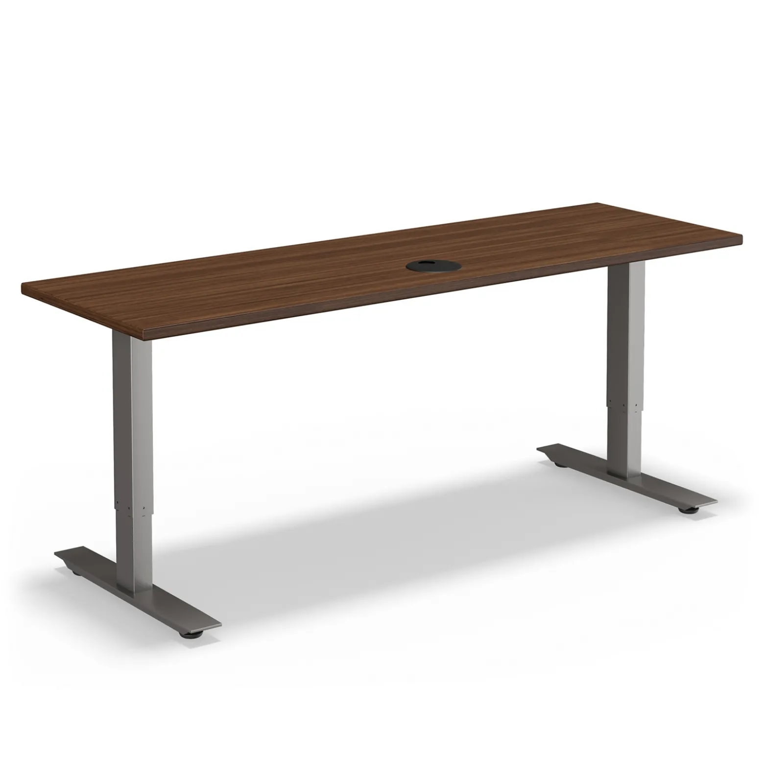 At Work Height Adjustable Standing Desk -71"W x 24"D