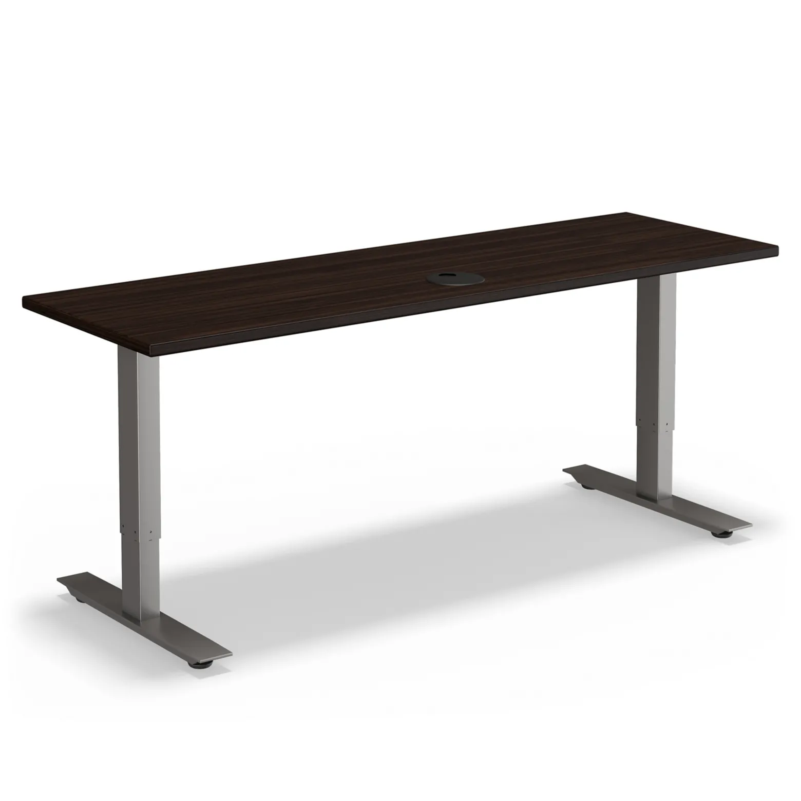 At Work Height Adjustable Standing Desk -71"W x 24"D