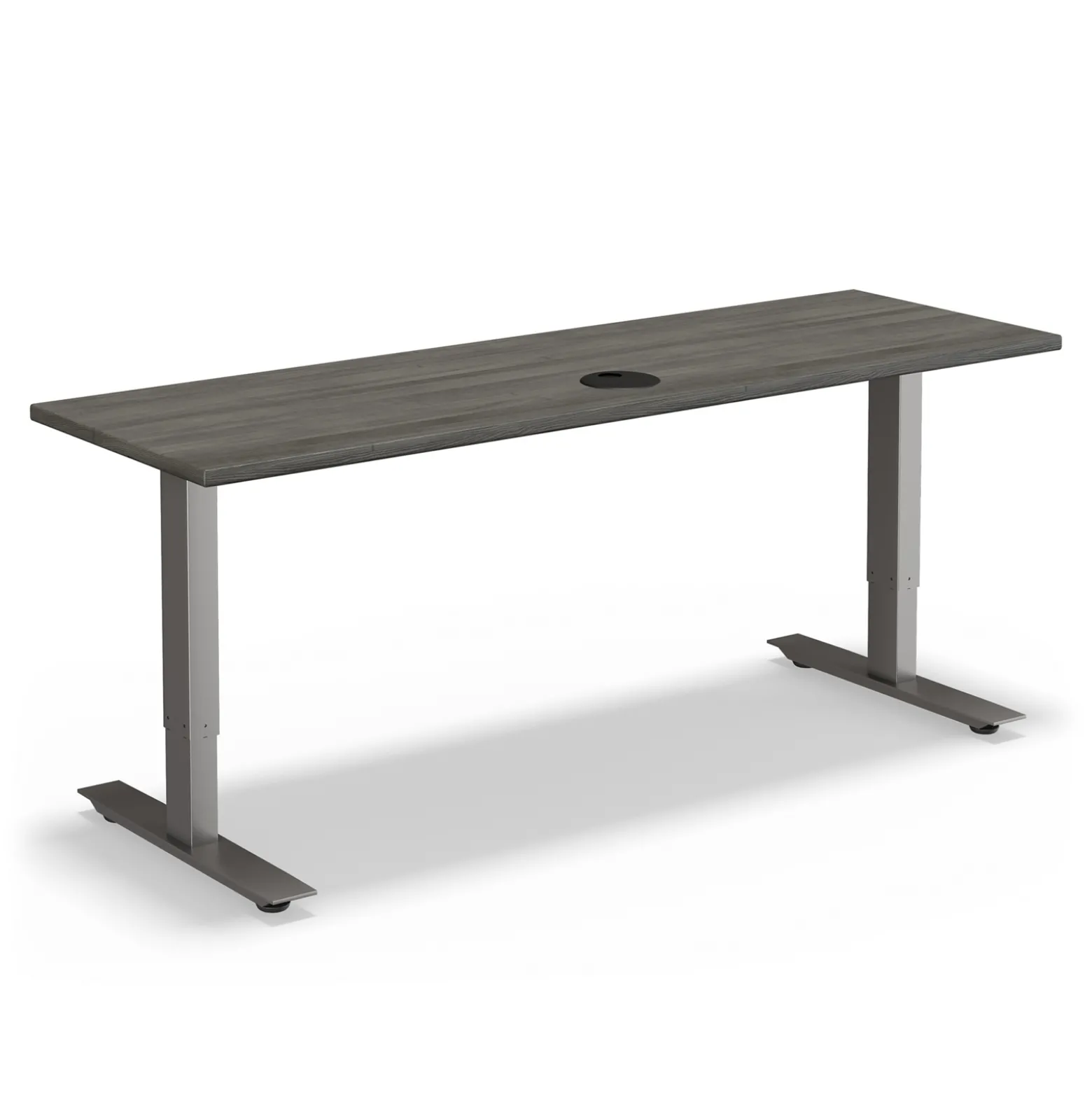 At Work Height Adjustable Standing Desk -71"W x 24"D