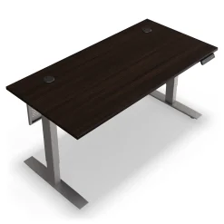 At Work Height Adjustable Standing Desk with Modesty Panel - 60