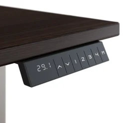 At Work Height Adjustable Standing Desk with Modesty Panel - 60