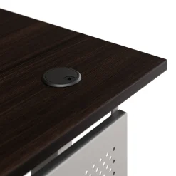 At Work Height Adjustable Standing Desk with Modesty Panel - 60
