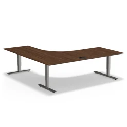 At Work Height Adjustable Right L-Shaped Standing Desk - 71