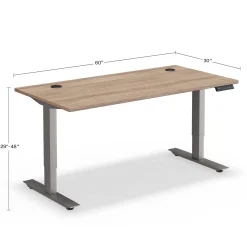 At Work Height Adjustable Standing Desk - 60