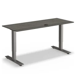 At Work Height Adjustable Standing Desk - 60"Wx24"D