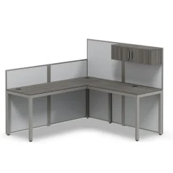 At Work L-Shaped Cubicle Workstation - 72