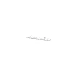 At Work Metal Rack for Cable Management - 26"W x 10"D