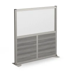 At Work Mobile Room Divider - 49"W x 52"H