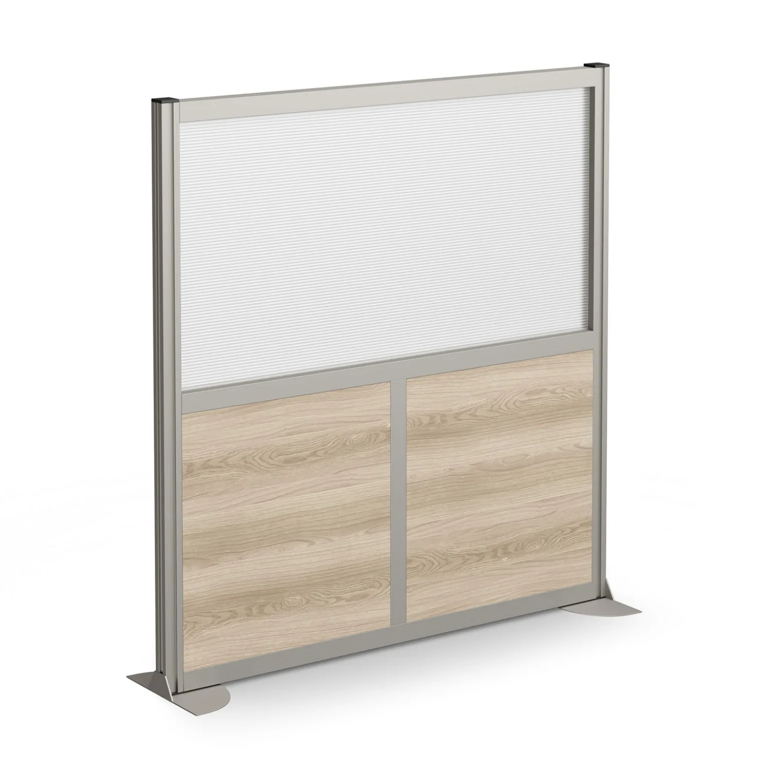 At Work Mobile Room Divider - 49"W x 52"H