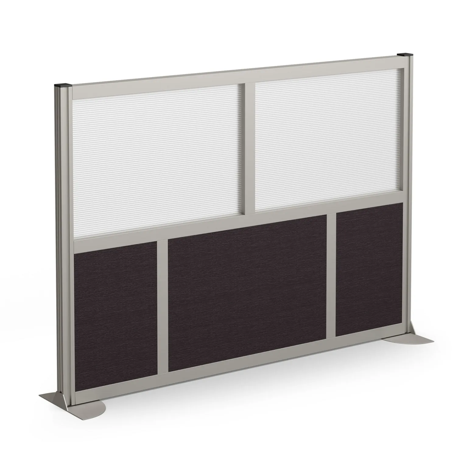 At Work Mobile Room Divider- 73"W x 52"H