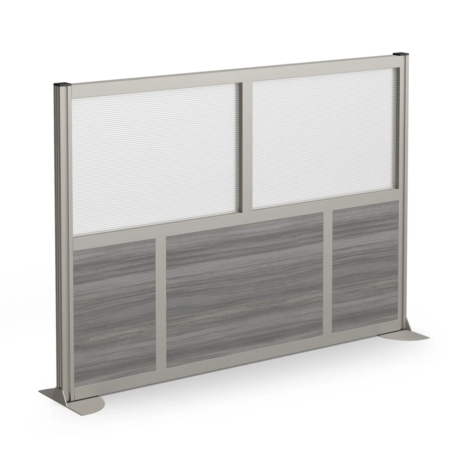 At Work Mobile Room Divider- 73"W x 52"H