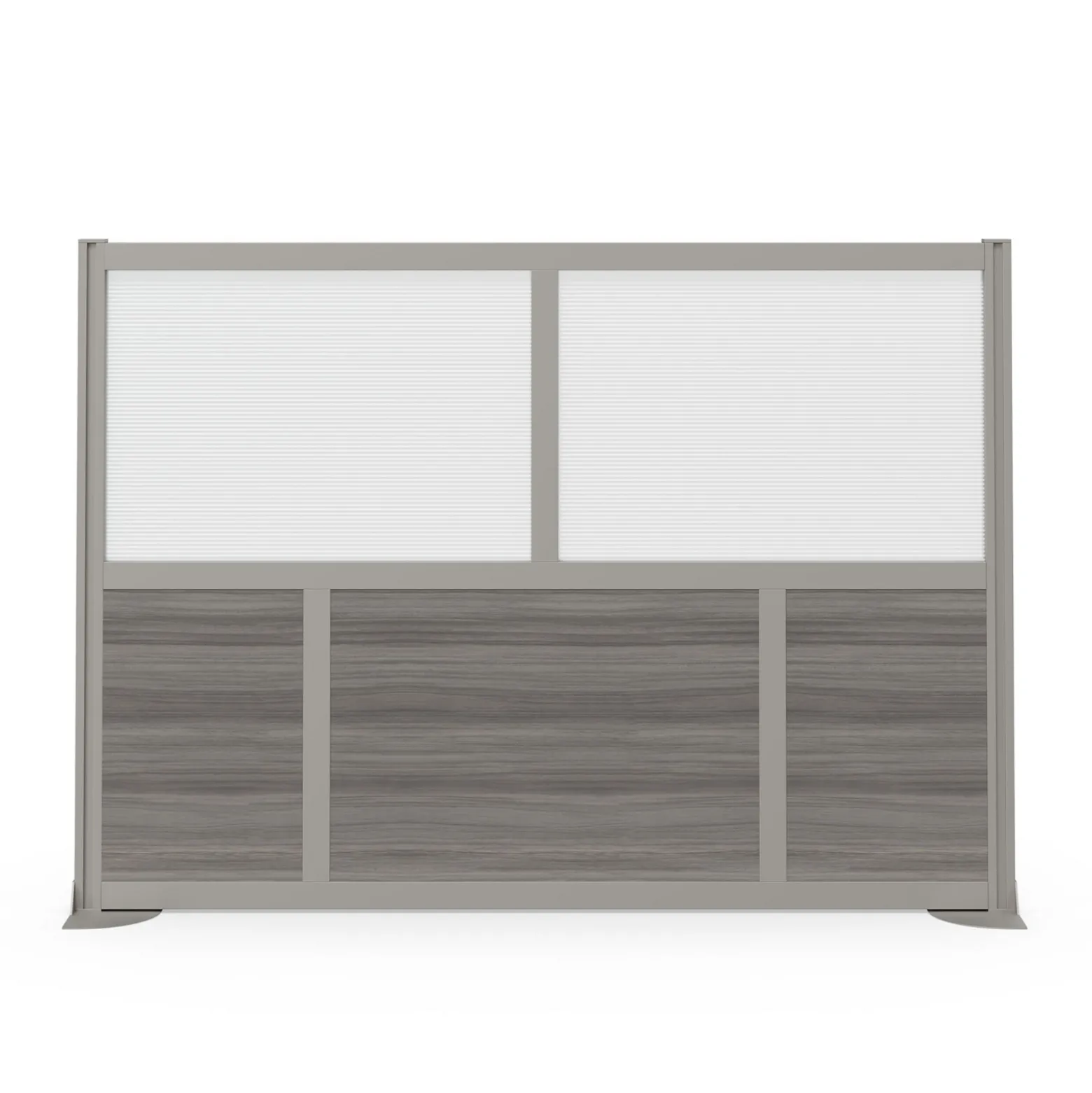 At Work Mobile Room Divider- 73"W x 52"H