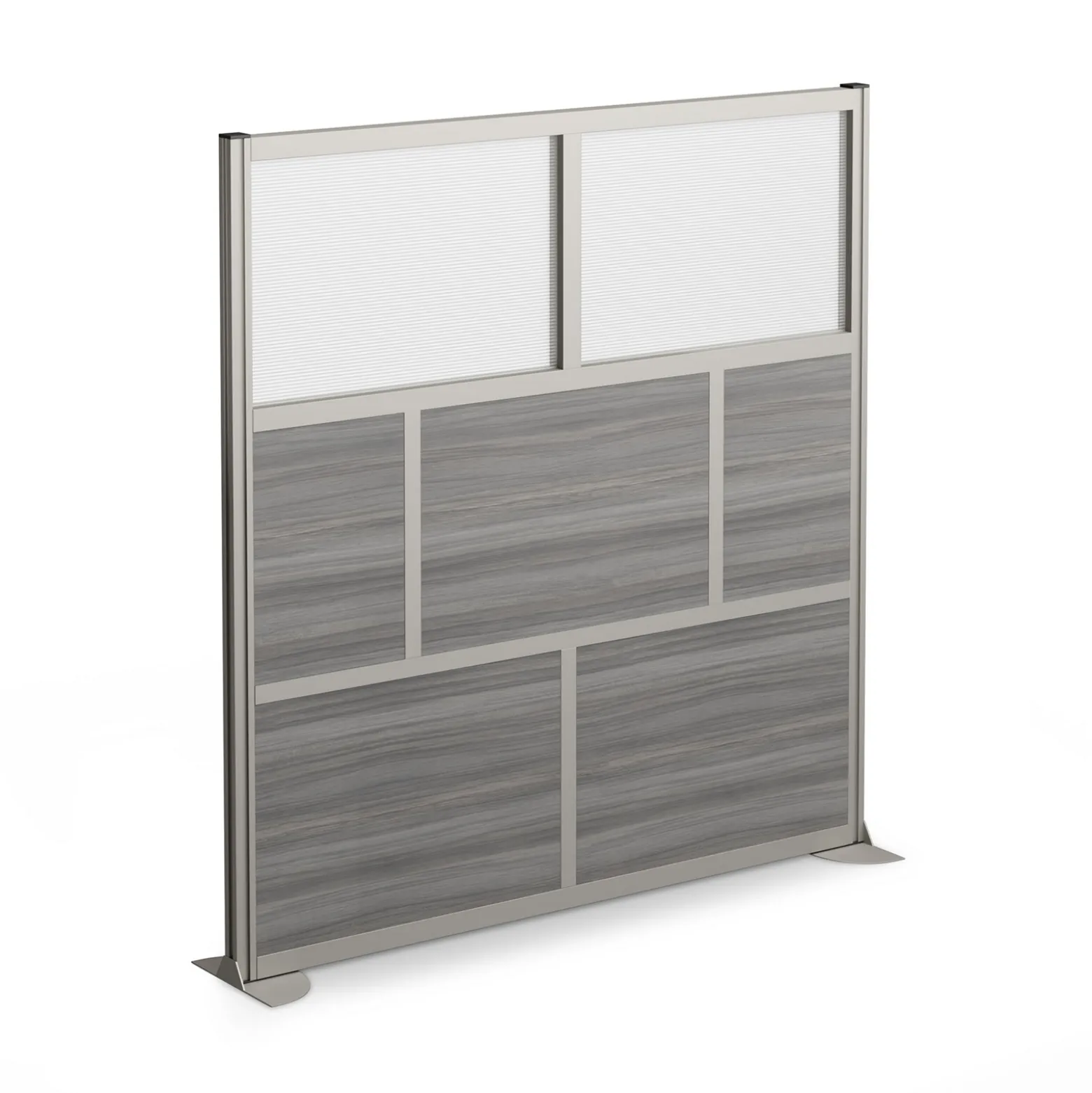 At Work Mobile Room Divider - 72"W x 76"H