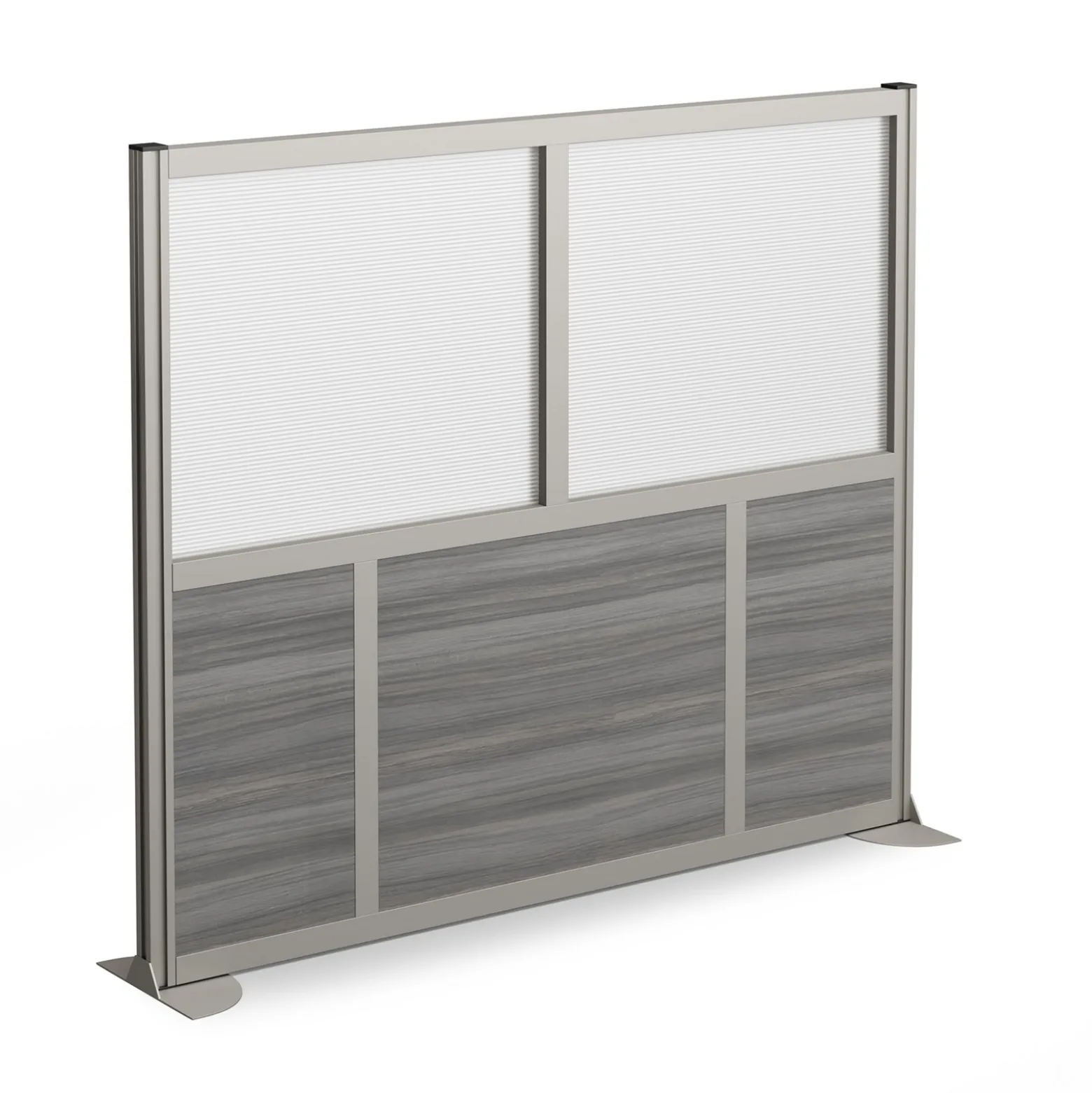 At Work Mobile Room Divider - 60"W x 52"H