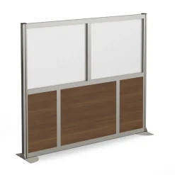 At Work Mobile Room Divider - 60"W x 52"H