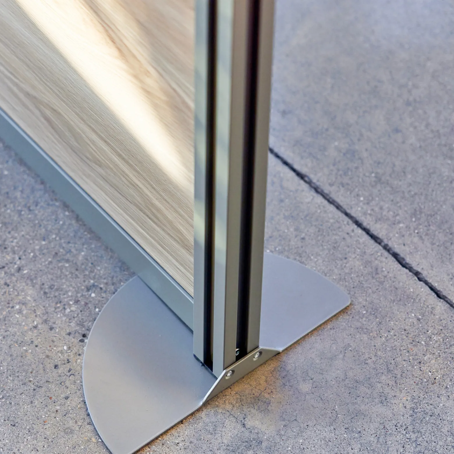At Work Mobile Room Divider - 60"W x 52"H