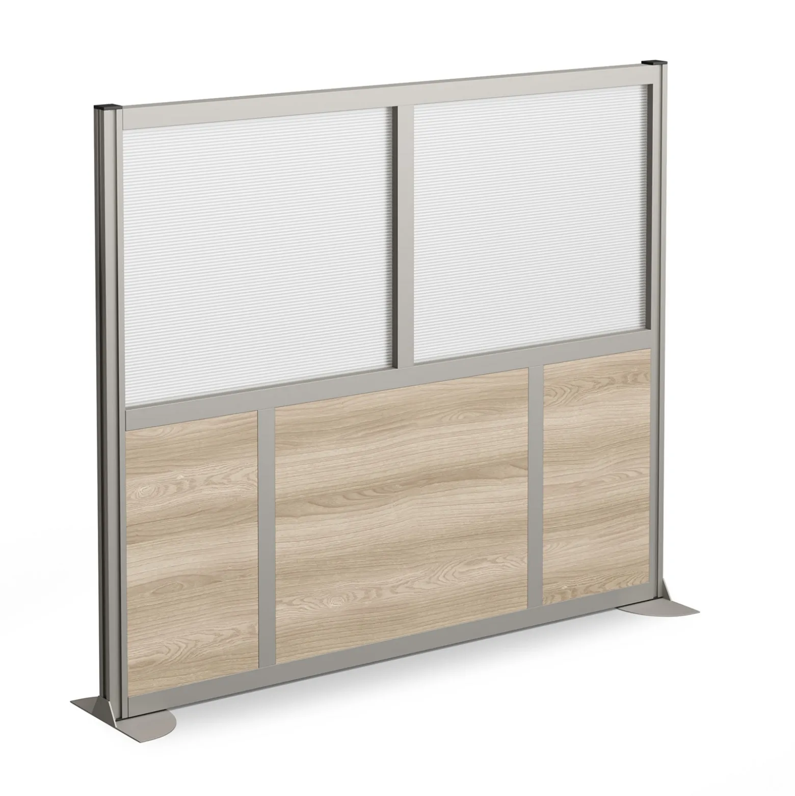 At Work Mobile Room Divider - 60"W x 52"H