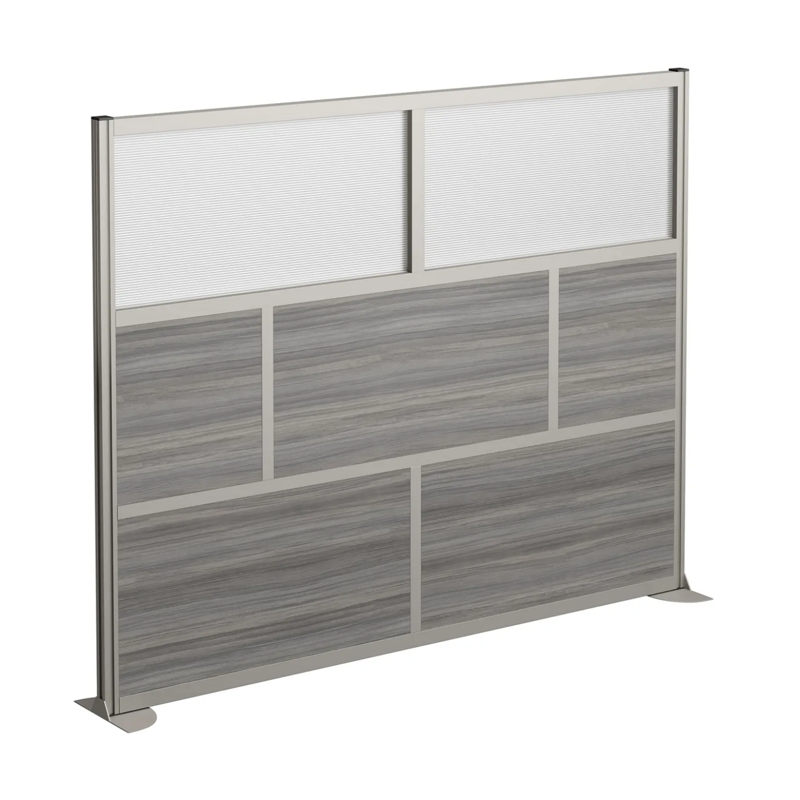 At Work Mobile Room Divider - 96"W x 76"H