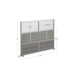 At Work Mobile Room Divider - 96