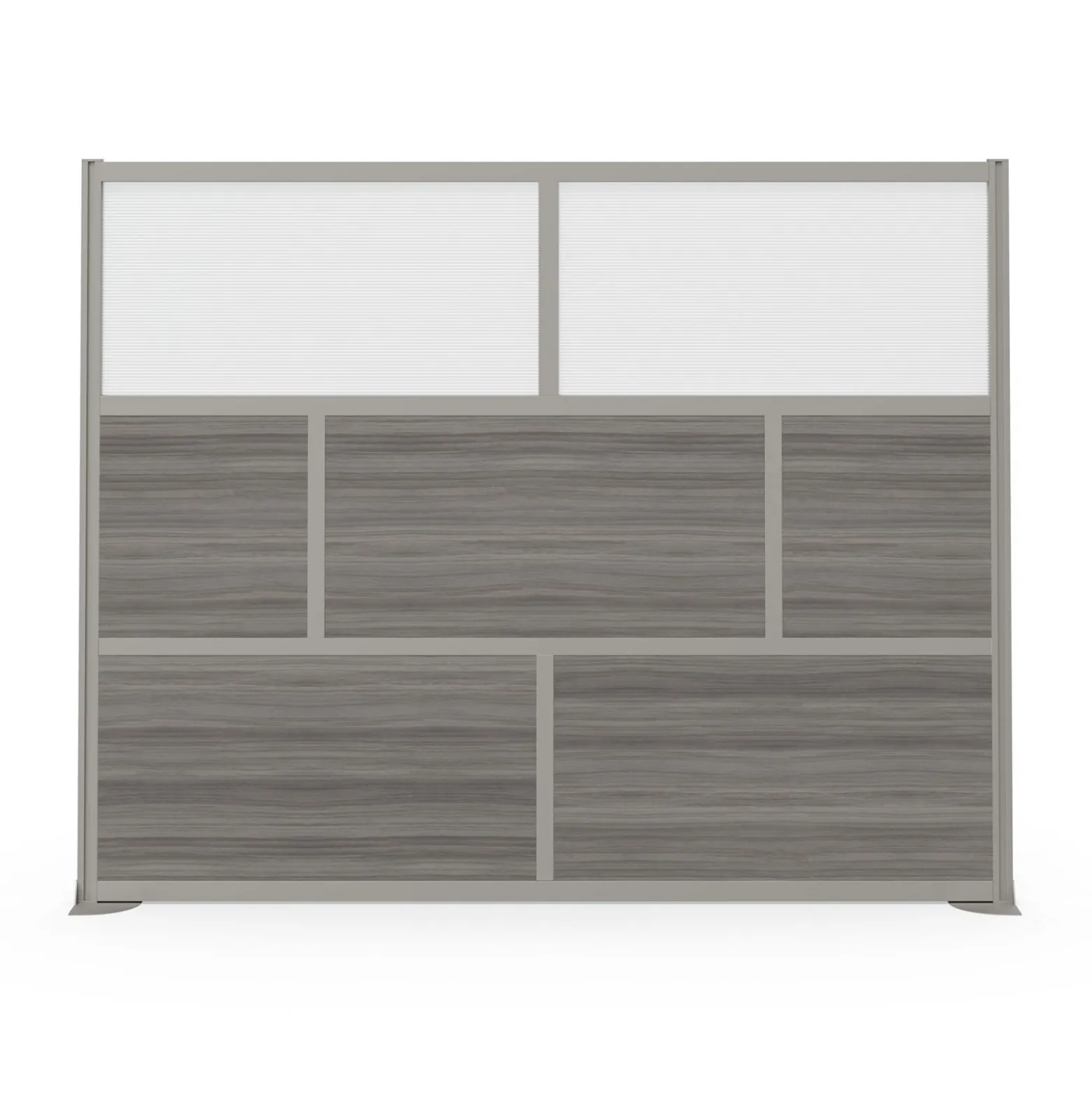 At Work Mobile Room Divider - 96"W x 76"H
