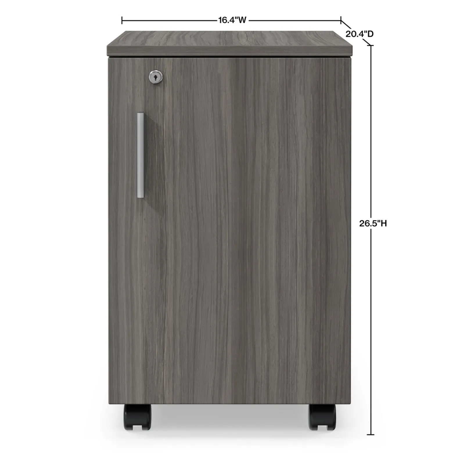 At Work Mobile Storage Pedestal - 17"W x 21"D