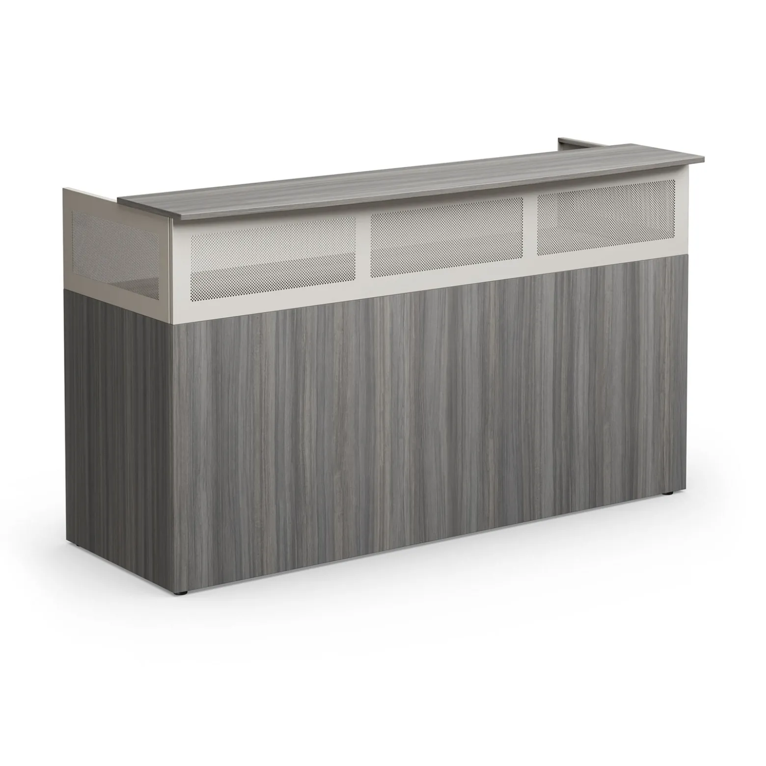 At Work Reception Desk 74"W x 29"D