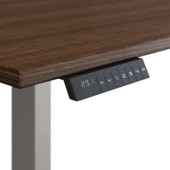 At Work Reversible Height Adjustable L-Shaped Standing Desk - 60