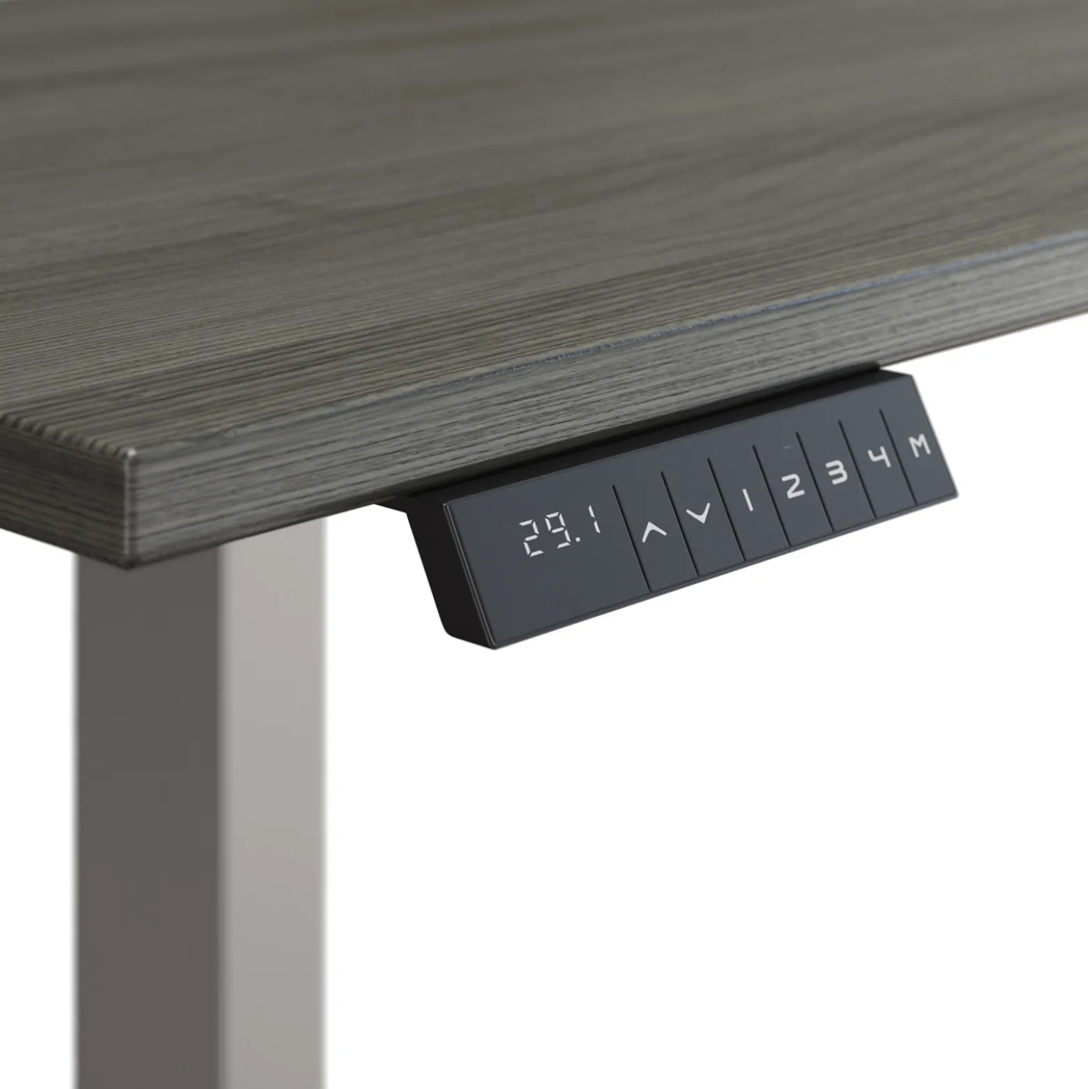 At Work Reversible Height Adjustable L-Shaped Standing Desk - 72"W x 72"D