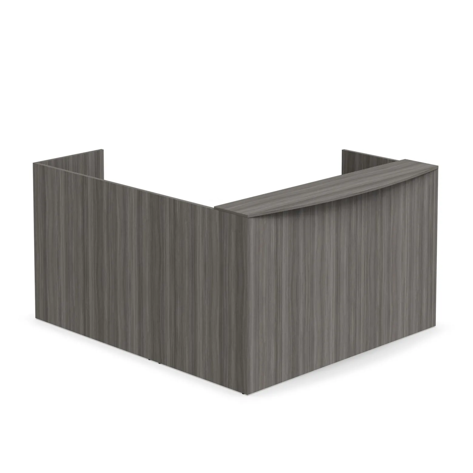 At Work Reversible L-Shaped Reception Desk - 71"W x 30"D