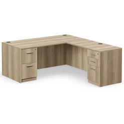 At Work Reversible L-Shaped Desk - 66"W x 78"D