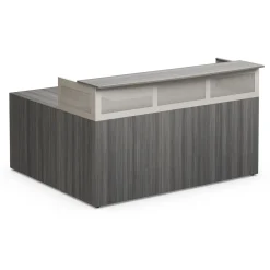 At Work Reversible L-Shaped Reception Desk - 75