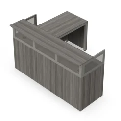 At Work Reversible L-Shaped Reception Desk - 75