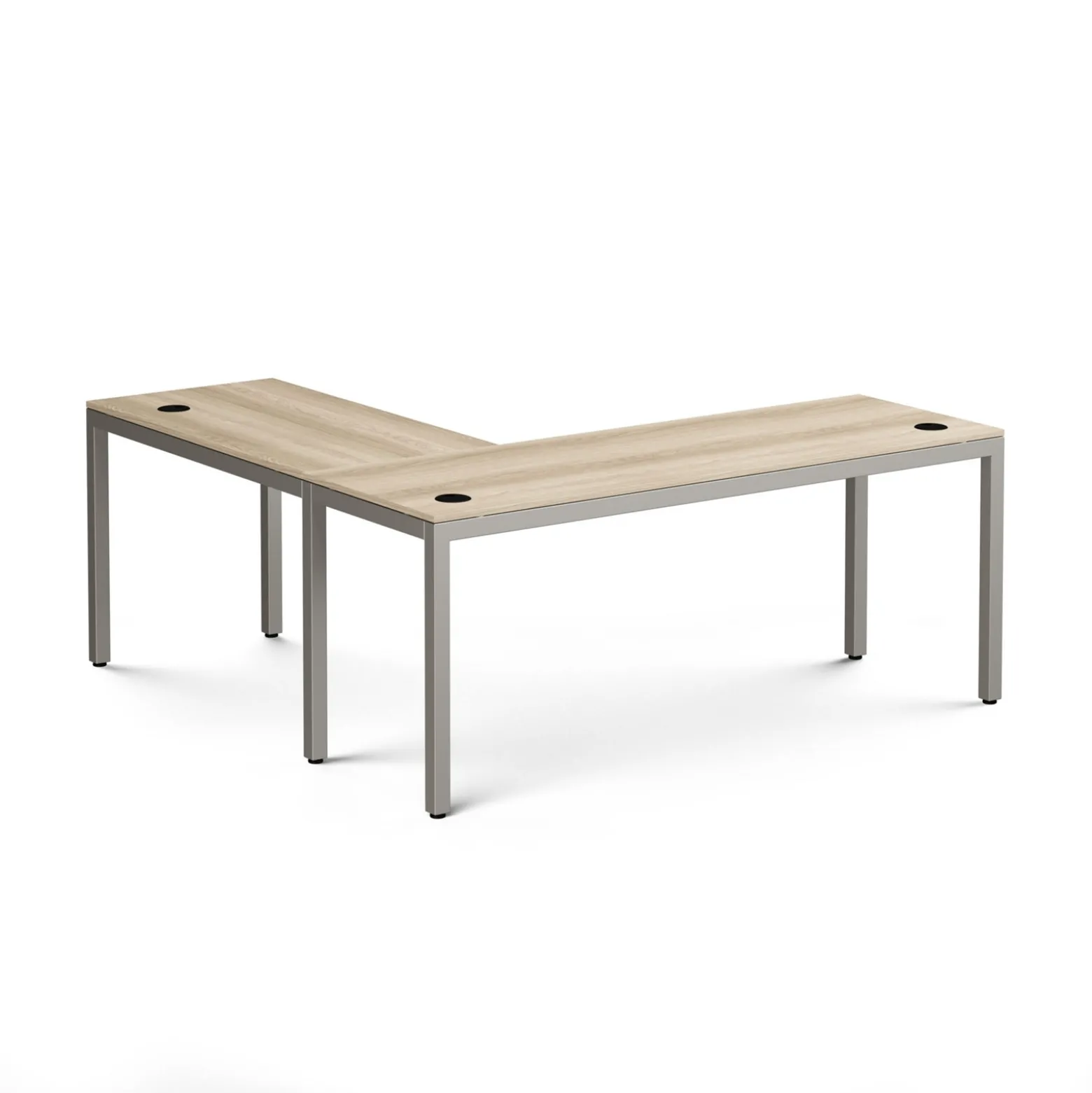 At Work Reversible L-Shaped Desk - 72"W x 72"D