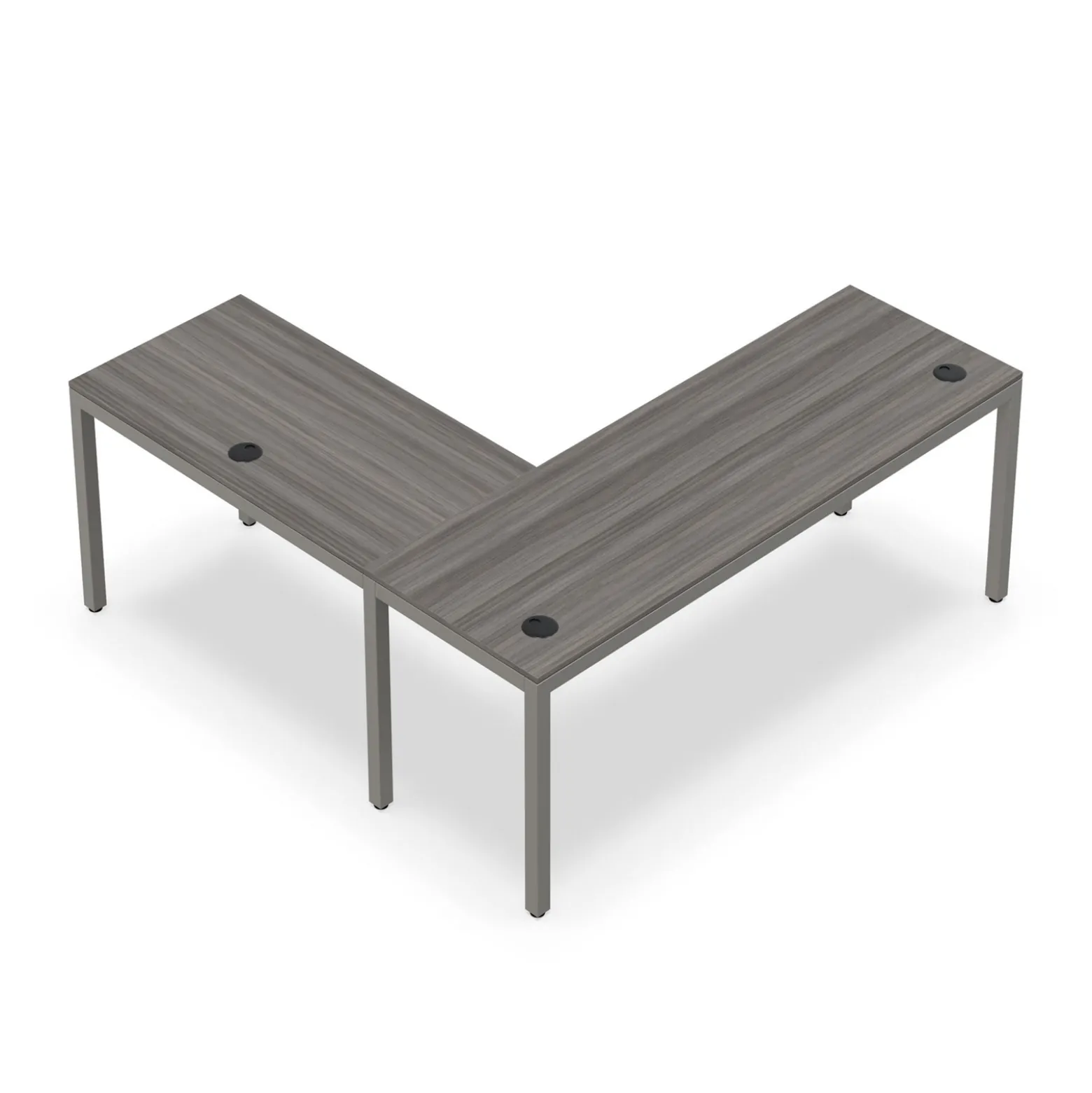 At Work Reversible L-Shaped Desk - 72"W x 72"D
