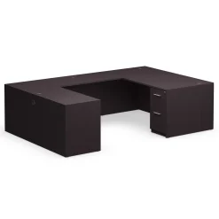 At Work Reversible U-Shaped Desk - 71"W x 107"D