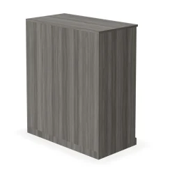 At Work Storage Cabinet with Glass Doors - 36'W x 19