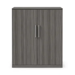 At Work Storage Cabinet with Wood Doors - 36
