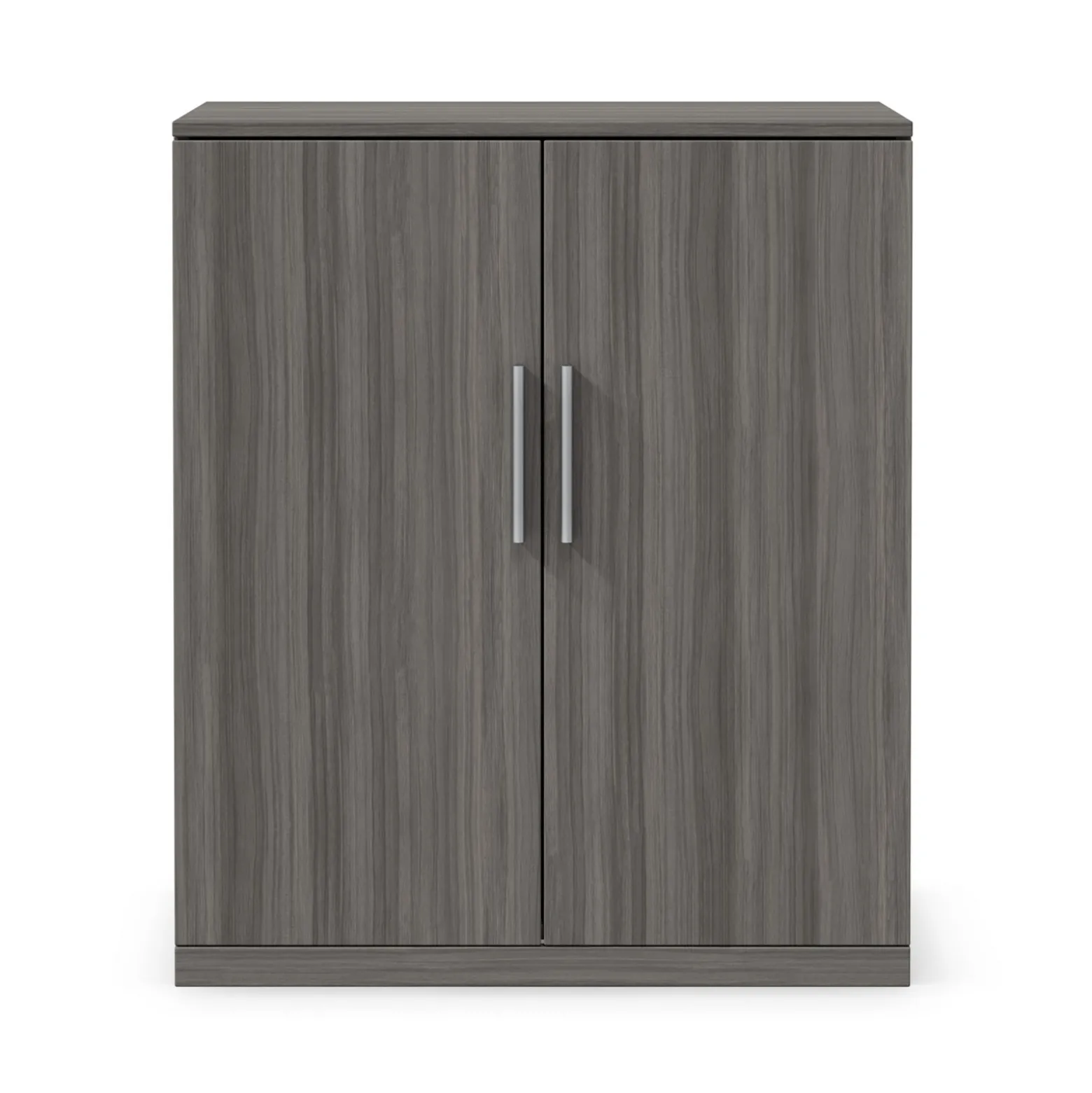 At Work Storage Cabinet with Wood Doors - 36"W x 19"D
