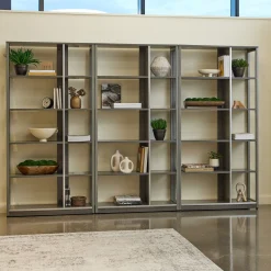 At Work Ten Compartment Bookcase - 36